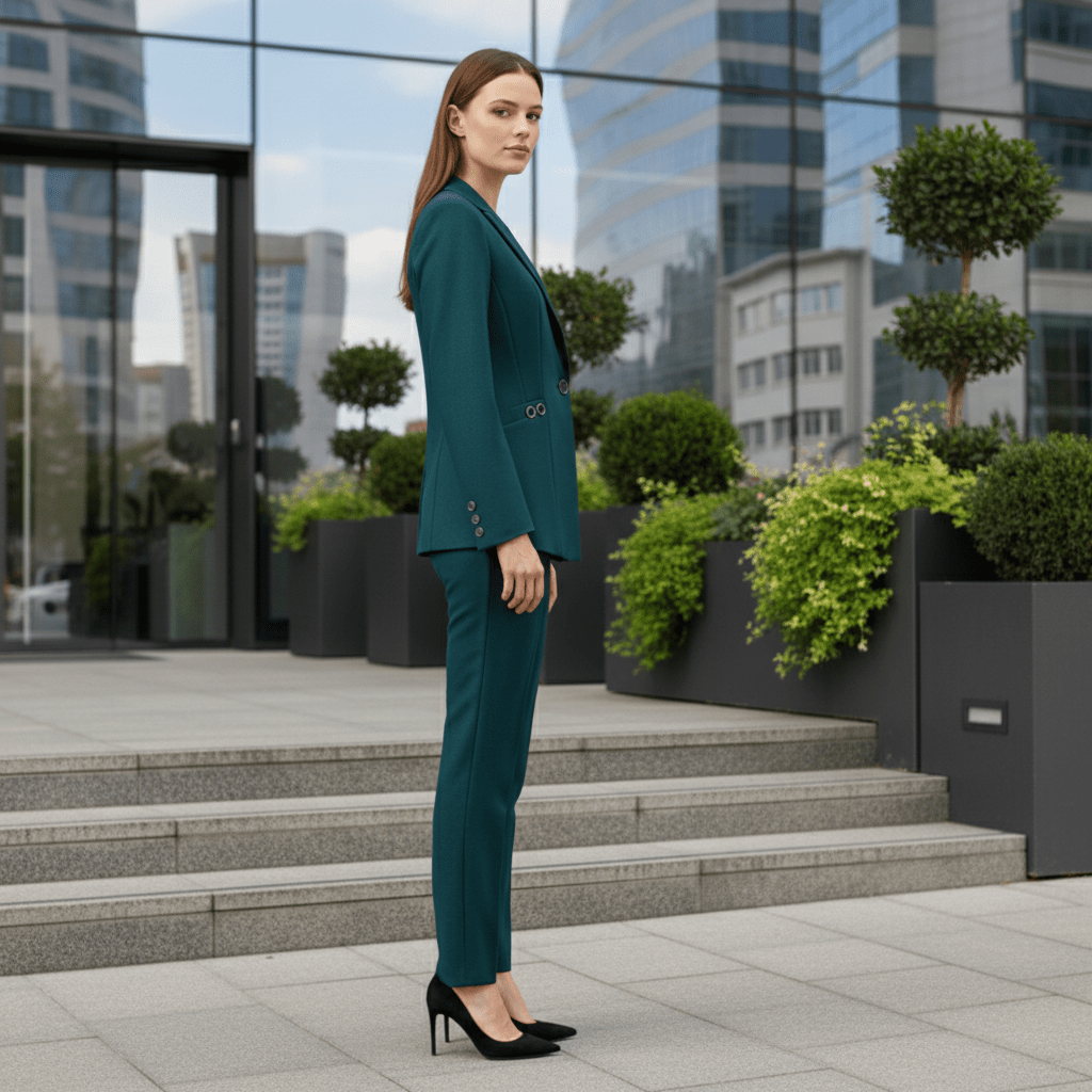 Dakota | Women's Blazer & Straight Trouser Set