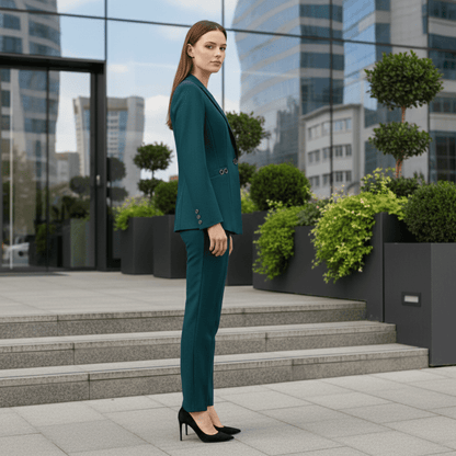 Dakota | Women's Blazer & Straight Trouser Set