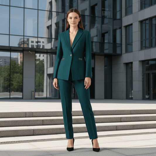 Dakota | Women's Blazer & Straight Trouser Set