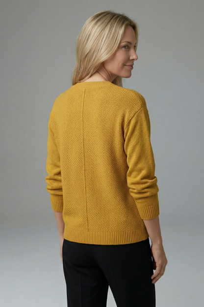 Mae | Strickjacke mit Knopfleiste für Damen