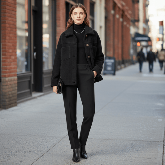 Margot | Women's Relaxed Button-Up Pocket Jacket