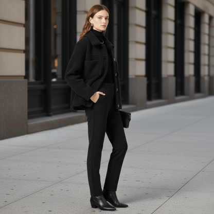 Margot | Lässige Button-up-Jacke für Damen mit Taschen