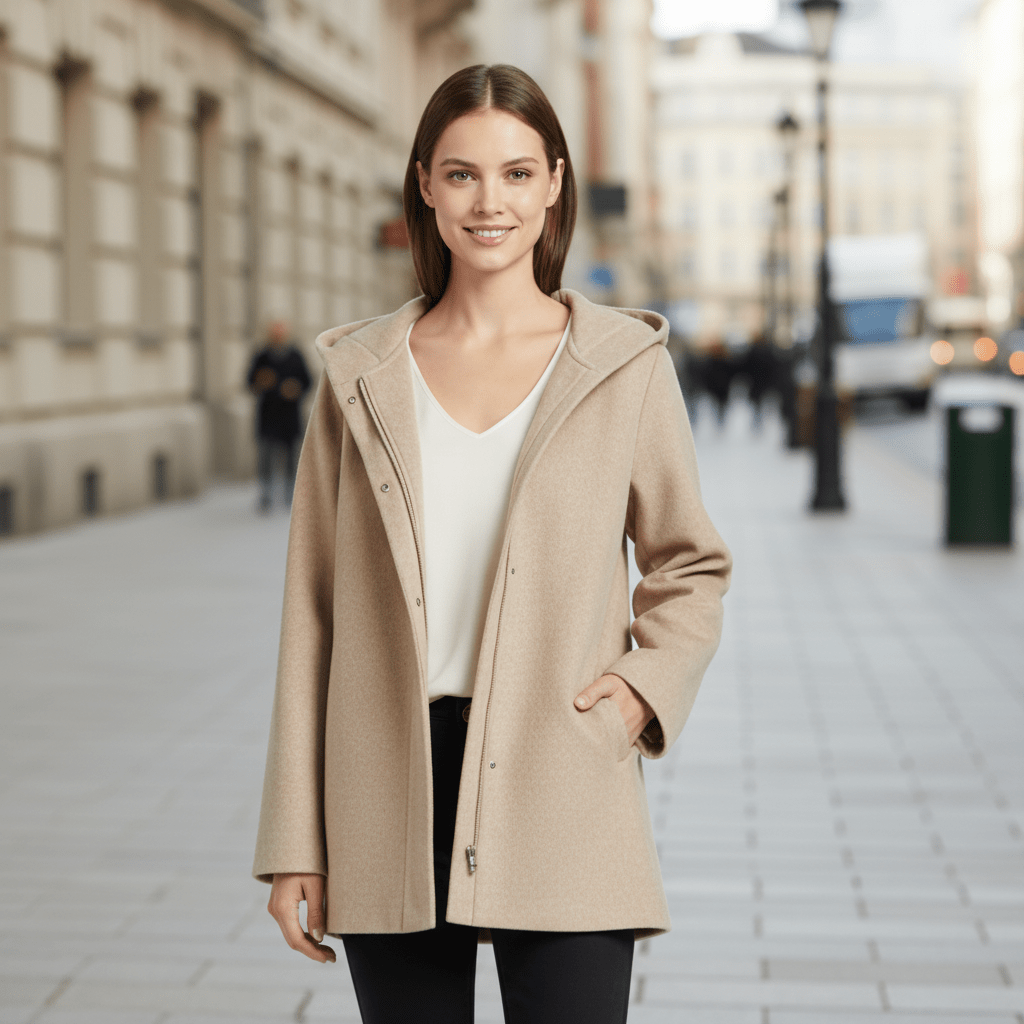 Liv | Women's Hooded Parka Coat for Layering