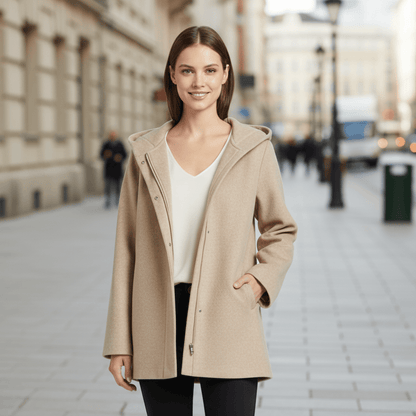 Liv | Women's Hooded Parka Coat for Layering