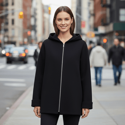 Liv | Women's Hooded Parka Coat for Layering