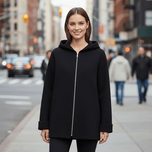 Liv | Abrigo parka con capucha para mujer, ideal para llevar en capas