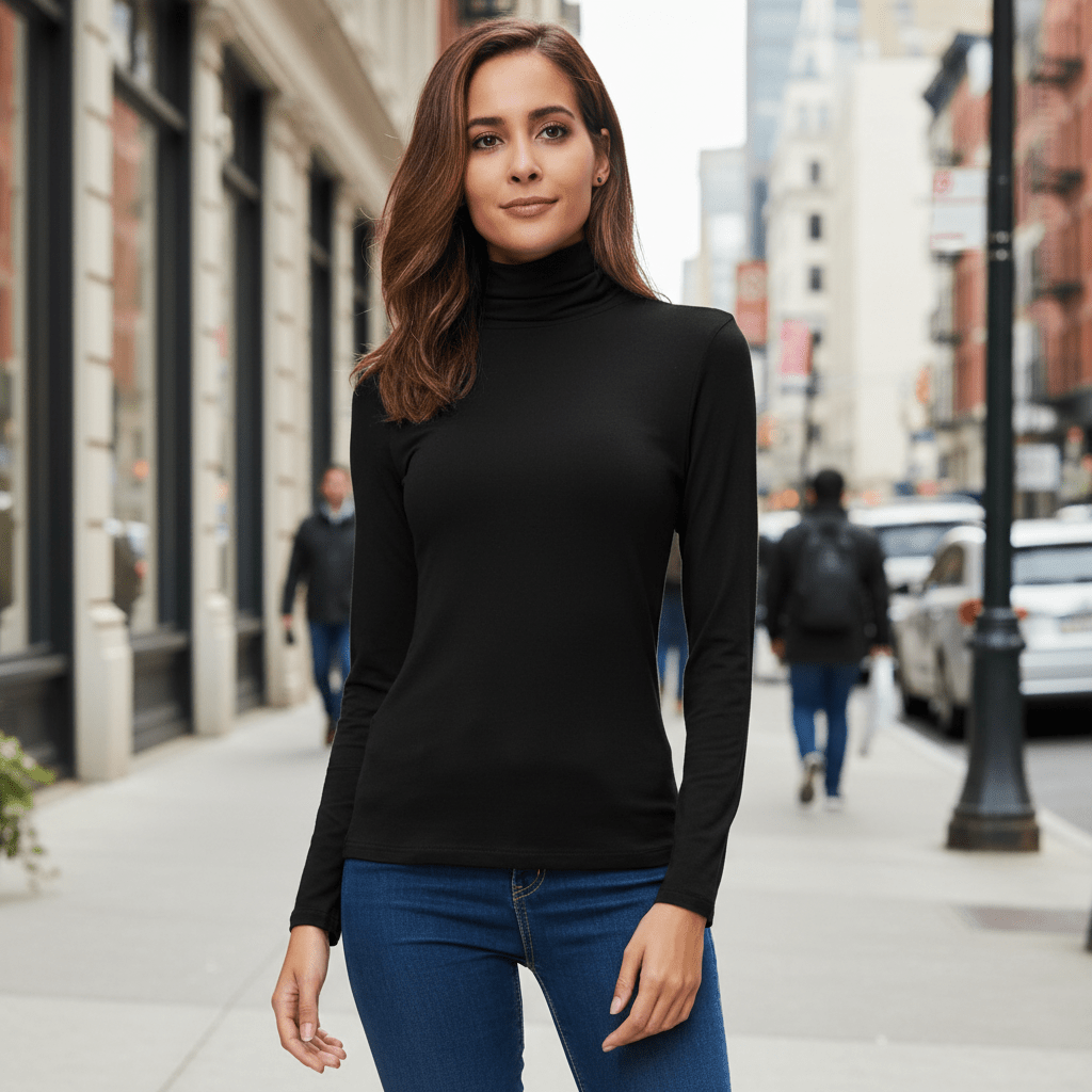 Kira | Women's Winter Turtleneck Knit Jumper