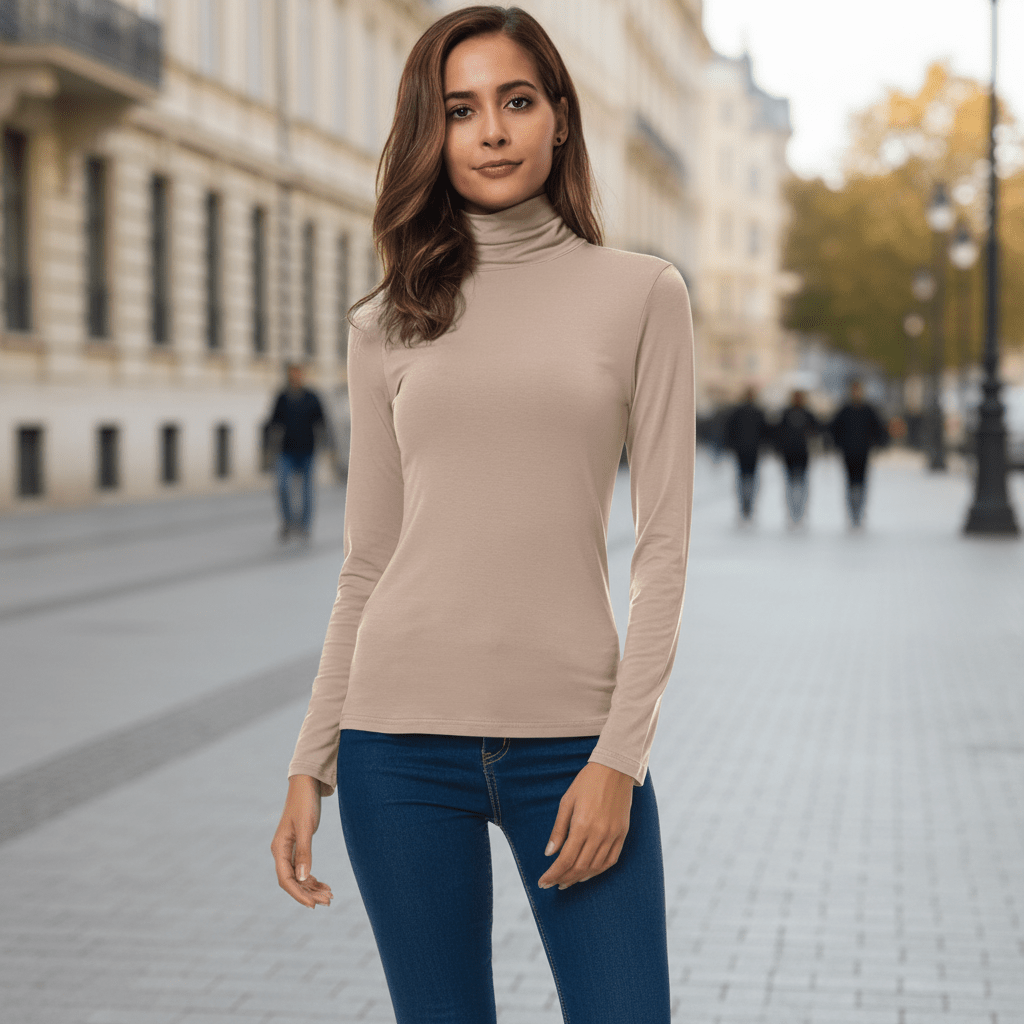 Kira | Women's Winter Turtleneck Knit Jumper