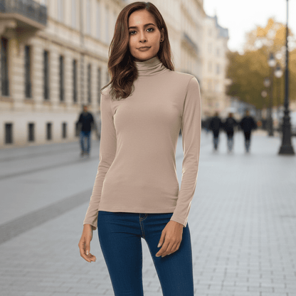 Kira | Women's Winter Turtleneck Knit Jumper