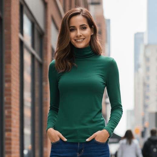 Kira | Women's Winter Turtleneck Knit Jumper