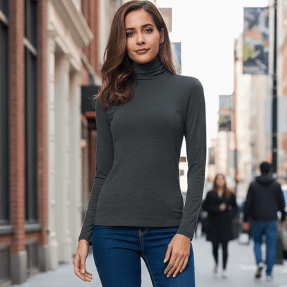 Kira | Women's Winter Turtleneck Knit Jumper