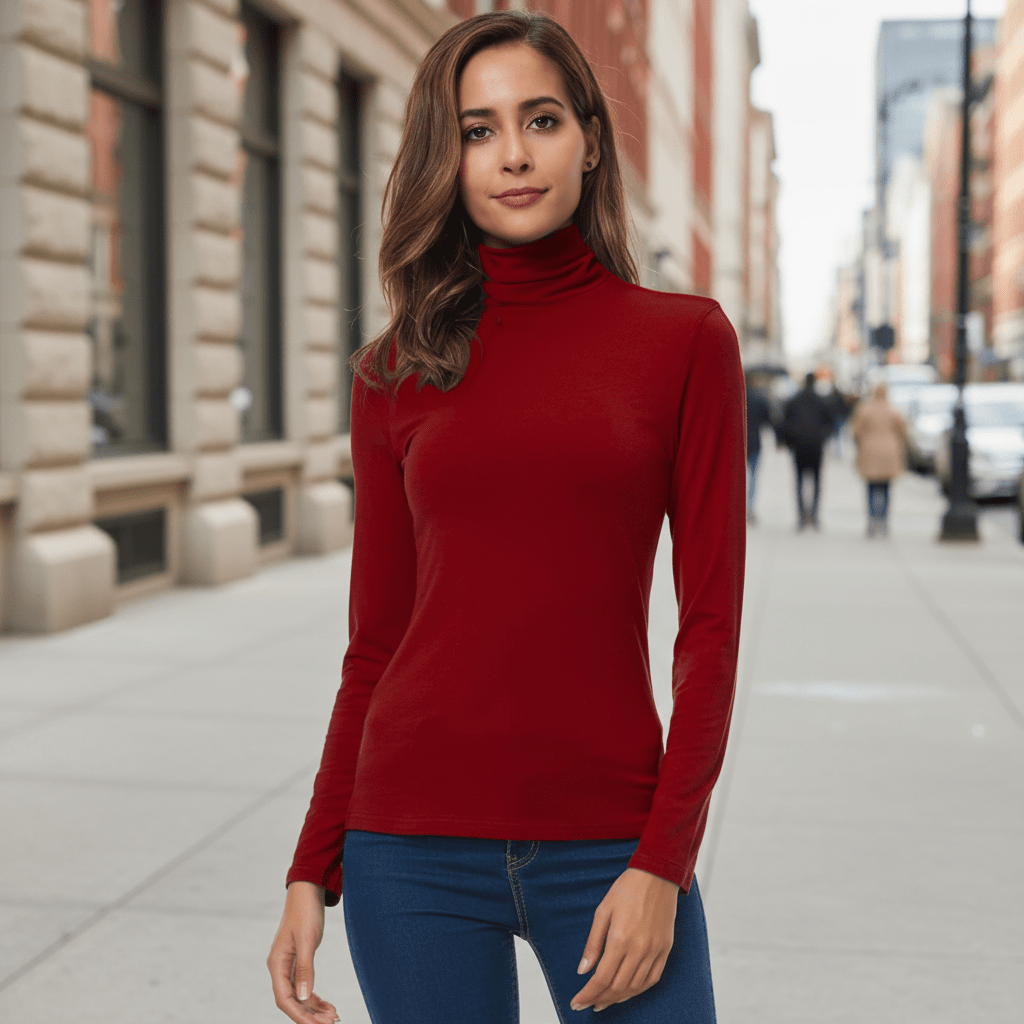Kira | Women's Winter Turtleneck Knit Jumper