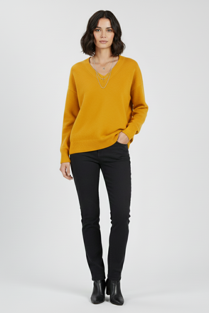 Blair | Women's V-Neck Sweater Relaxed Fit