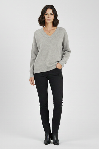 Blair | Women's V-Neck Sweater Relaxed Fit