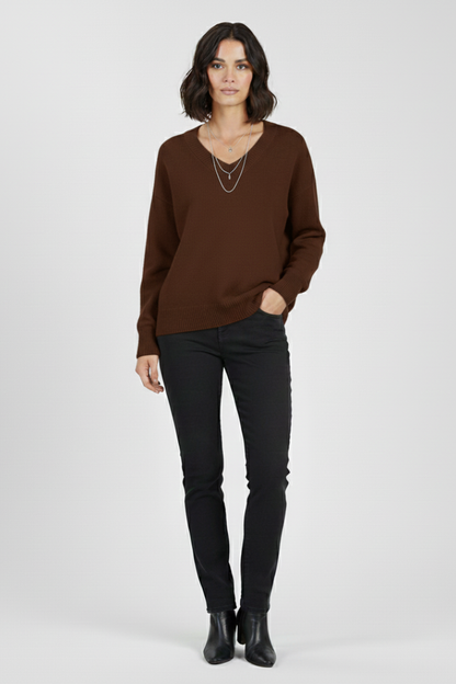 Blair | Women's V-Neck Sweater Relaxed Fit
