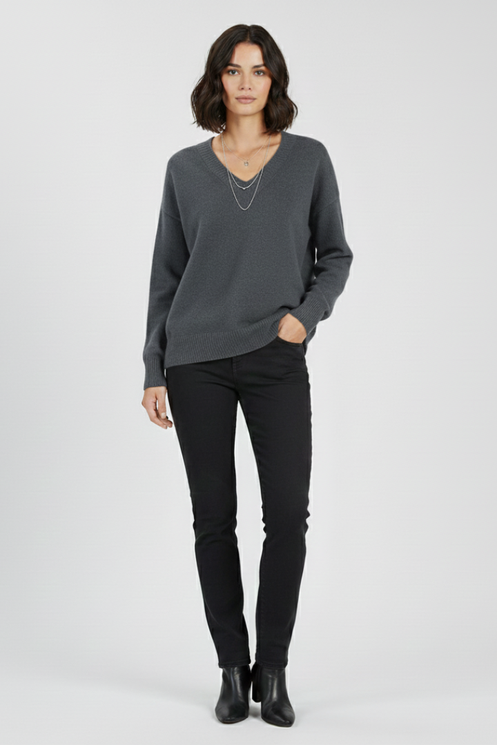 Blair | Women's V-Neck Sweater Relaxed Fit