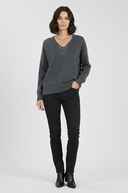 Blair | Women's V-Neck Sweater Relaxed Fit