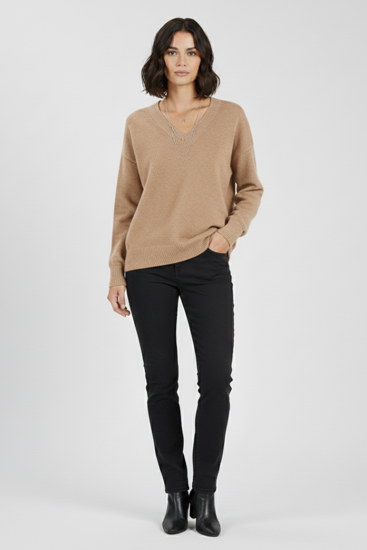 Blair | Women's V-Neck Sweater Relaxed Fit