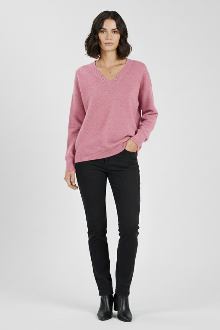 Blair | Women's V-Neck Sweater Relaxed Fit