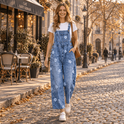 Piper | Women's Printed Wide-Leg Trousers