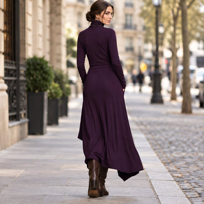 Remi | Women's Asymmetric Maxi Evening Dress