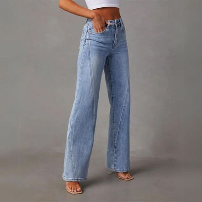 Billie | Women's High-Waist Wide-Leg Denim Jeans
