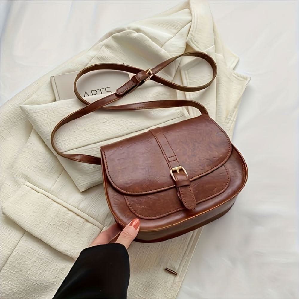 Greer | Women's Classic Saddle Crossbody Bag