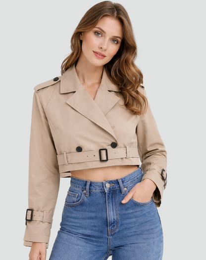 Nova | Kurzer legerer Layering-Parka für Damen