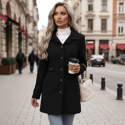 Juno | Women's Belted Parka Coat with Layering Fit