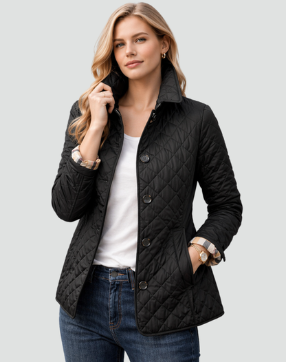 Harlow | Women's Quilted Collar Casual Parka