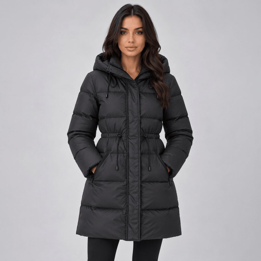 Billie | Women's Longline Hooded Puffer Coat