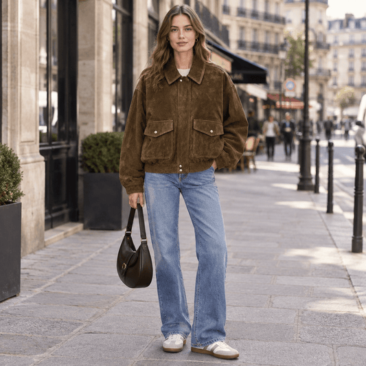 Irma | Women's Classic Casual Bomber Jacket