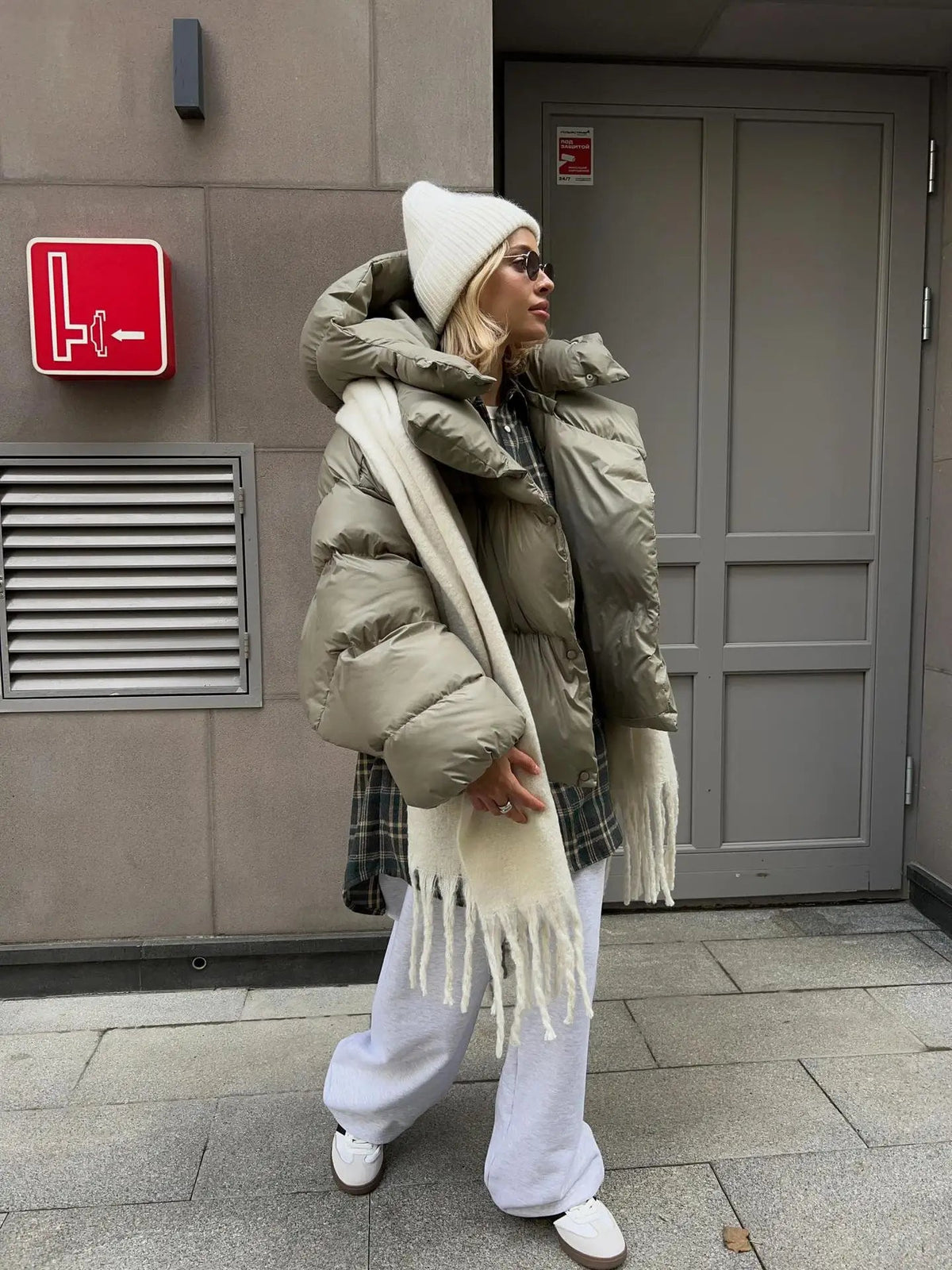 Gia | Women's Winter Oversized Hooded Puffer Jacket