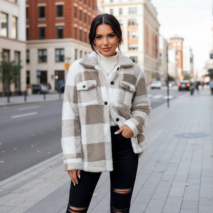 Lola | Damen-Karohemdjacke zum Layering