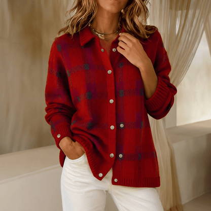 Remi | Women's Retro Striped Relaxed-Fit Jumper