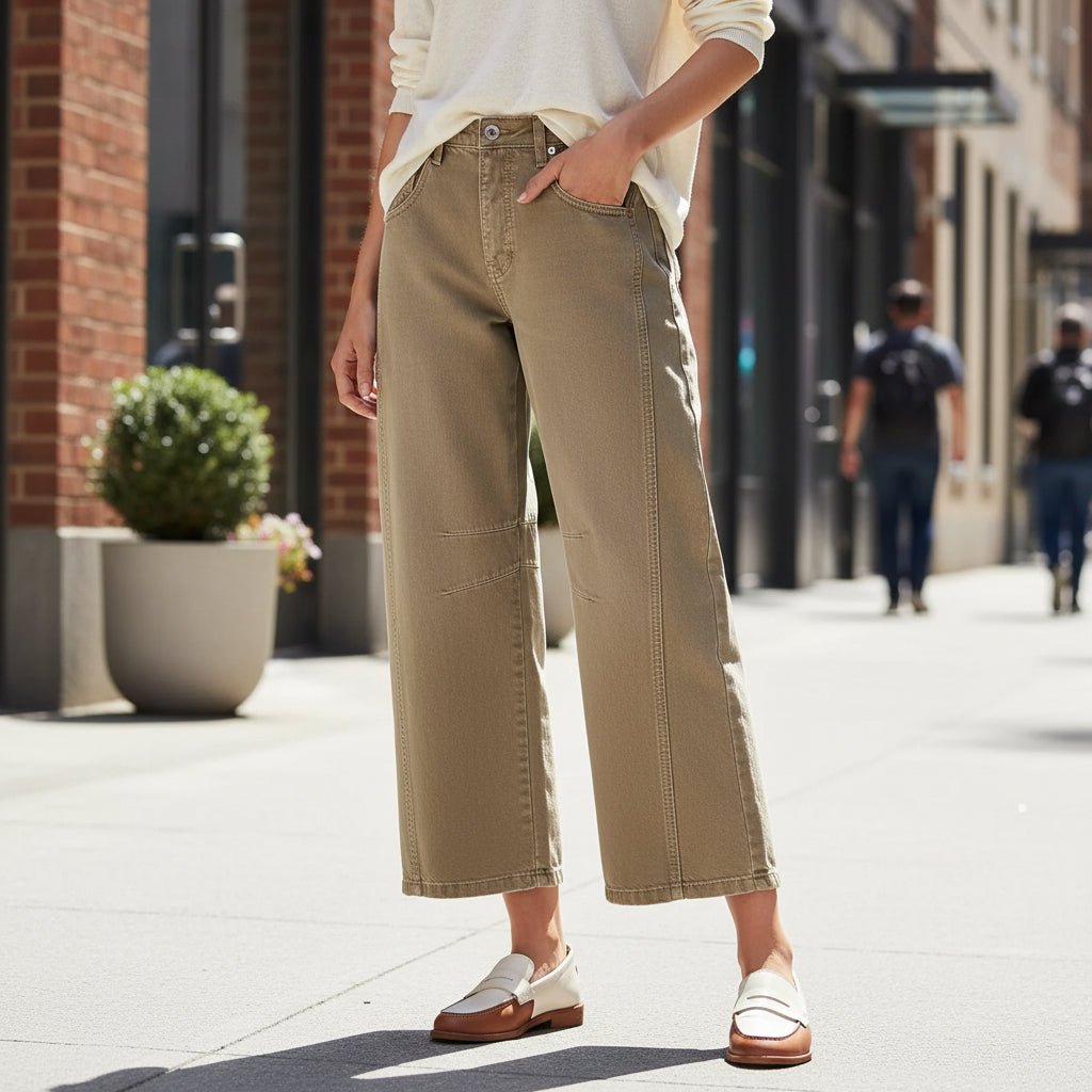 Juno | Women's Relaxed Wide-Leg Trousers
