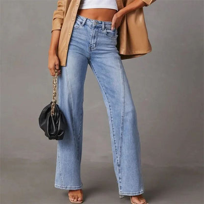 Billie | Women's High-Waist Wide-Leg Denim Jeans