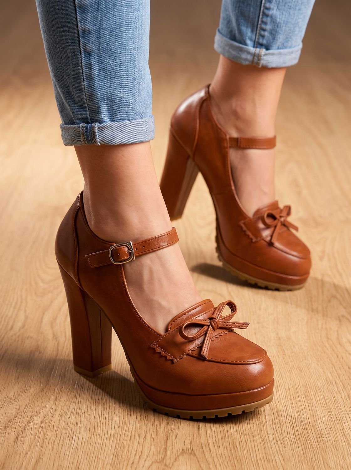 Romy | Women's Bow-Detail Mary Jane Pumps