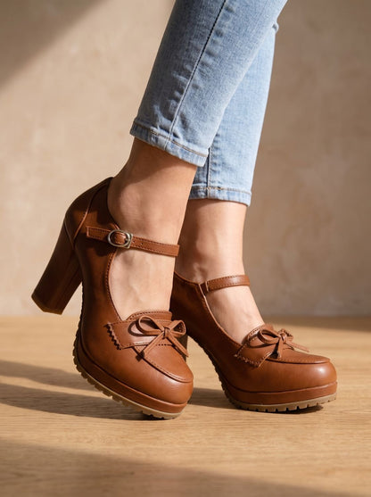 Romy | Women's Bow-Detail Mary Jane Pumps