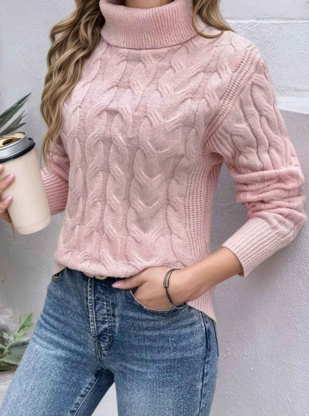 Kaia | Women's Winter Knit Turtleneck Jumper