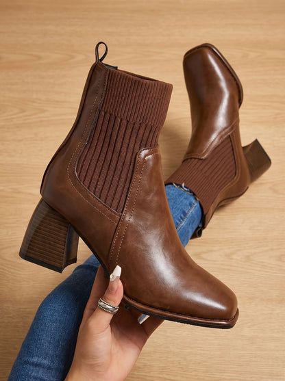 Mae | Women's Slip-On Ankle Boots for Winter