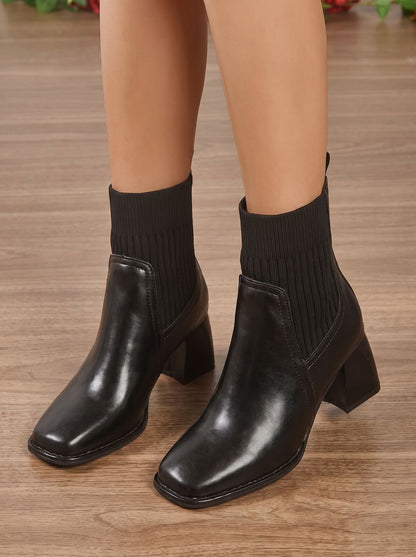 Mae | Women's Slip-On Ankle Boots for Winter