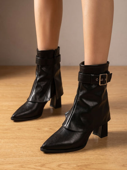 Indie | Women's Pointed Toe Ankle Boots for