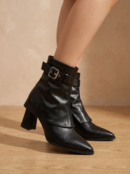 Indie | Women's Pointed Toe Ankle Boots for