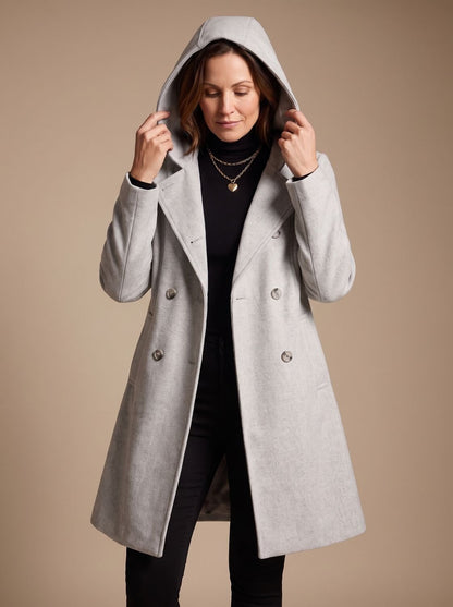 Billie | Women's Double-Breasted Tailored Coat