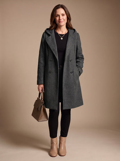 Billie | Women's Double-Breasted Tailored Coat