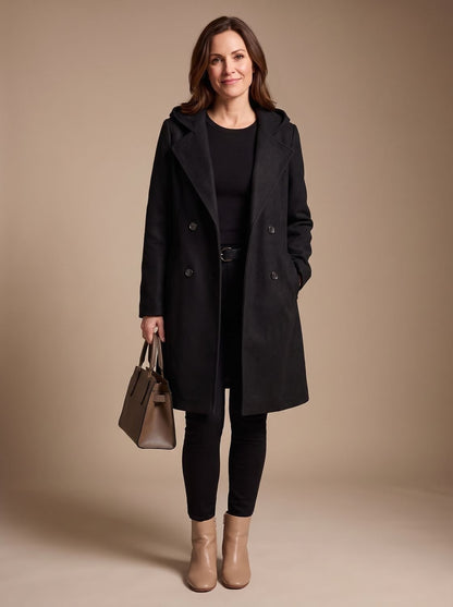 Billie | Women's Double-Breasted Tailored Coat