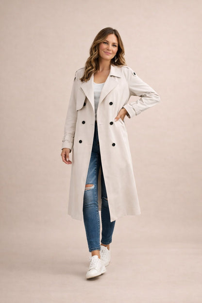 Nova | Parka-Mantel mit Gürtel für Damen und Arbeitstage