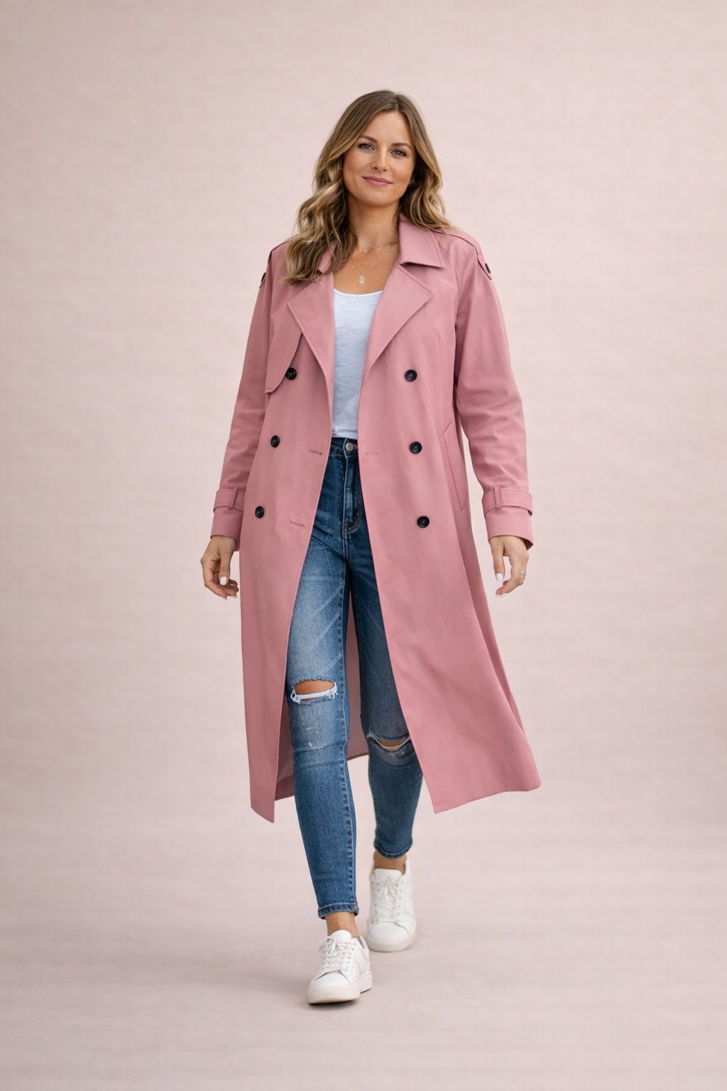 Nova | Parka-Mantel mit Gürtel für Damen und Arbeitstage