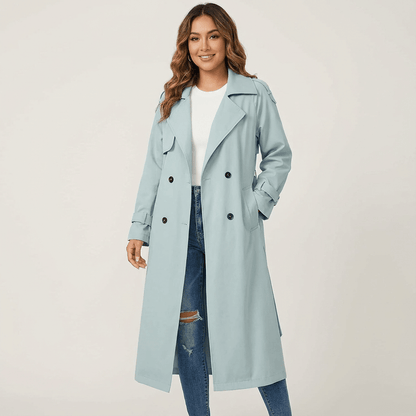 Longline Trench Coat for Everyday Style